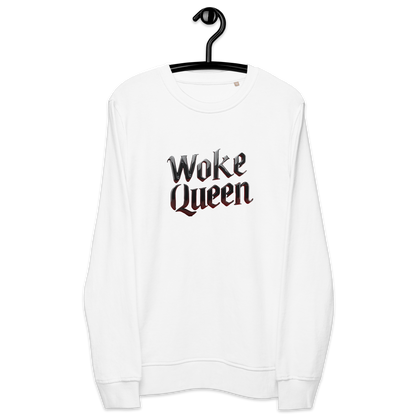 WOKE QUEEN Unisex organic sweatshirt