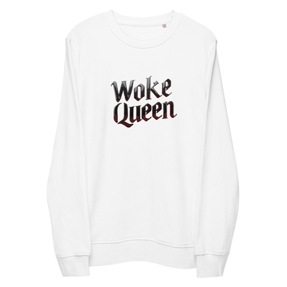 WOKE QUEEN Unisex organic sweatshirt