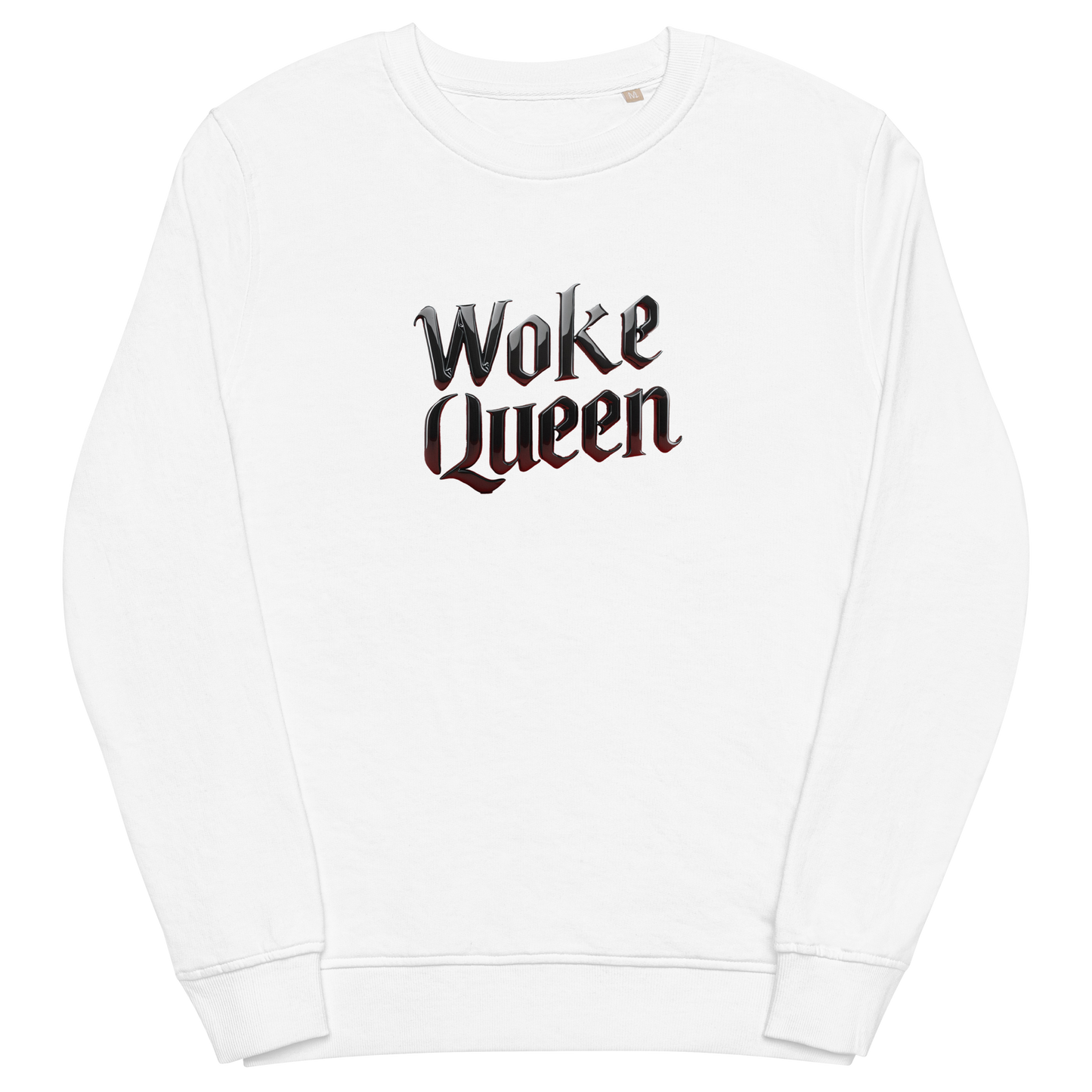 WOKE QUEEN Unisex organic sweatshirt