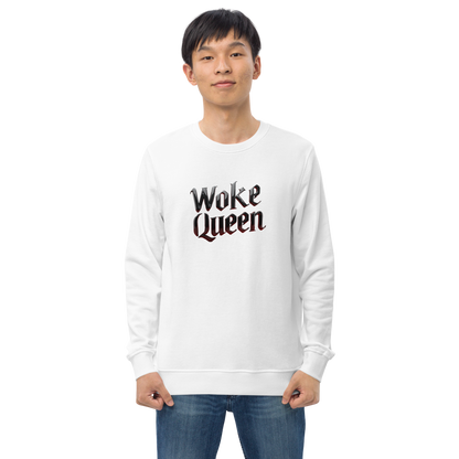 WOKE QUEEN Unisex organic sweatshirt