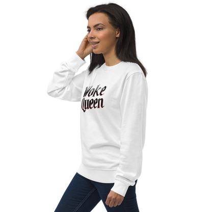 WOKE QUEEN Unisex organic sweatshirt