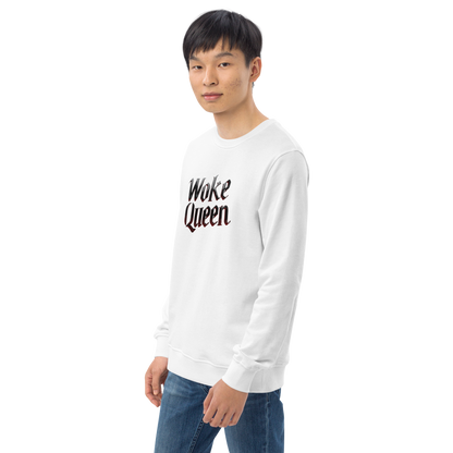 WOKE QUEEN Unisex organic sweatshirt