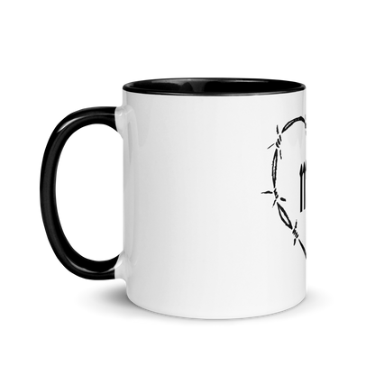 Strong as a Mother Black and White Mug