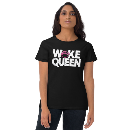 WOKE QUEEN Women's short sleeve t-shirt
